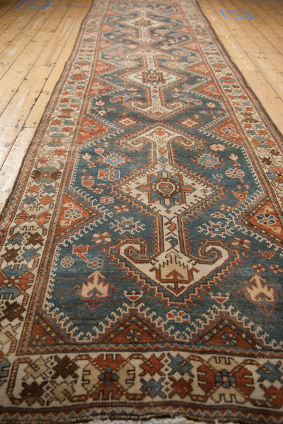 4x14 Vintage Distressed Hamadan Rug Runner by Old New House® - product image 7 for Resin Society