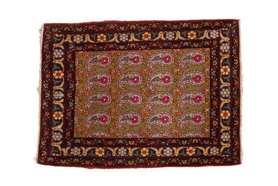 2x3 Vintage Farahan Sarouk Rug Mat by Old New House® - main product image for Resin Society