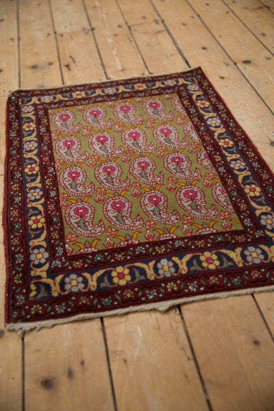 2x3 Vintage Farahan Sarouk Rug Mat by Old New House® - product image 5 for Resin Society