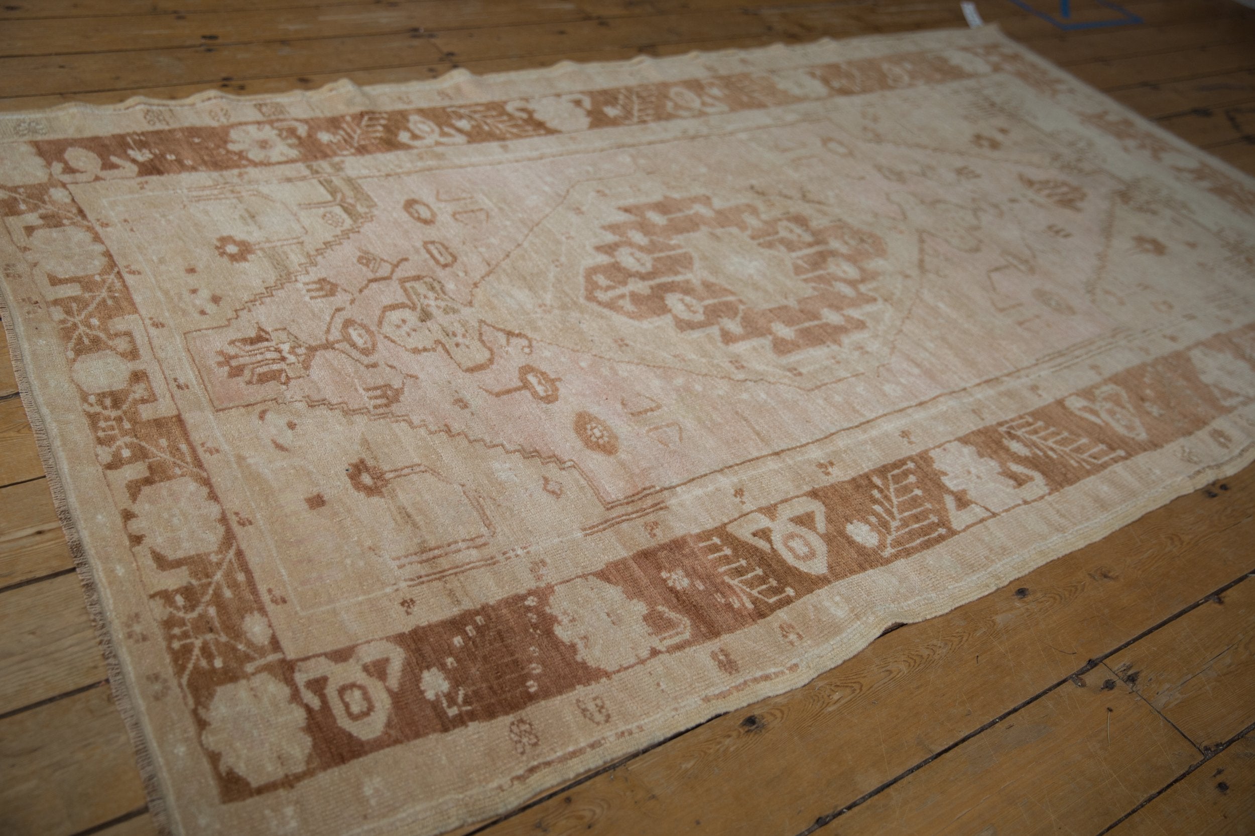 4.5x7.5 Vintage Distressed Oushak Rug by Old New House® - product image 7 for Resin Society