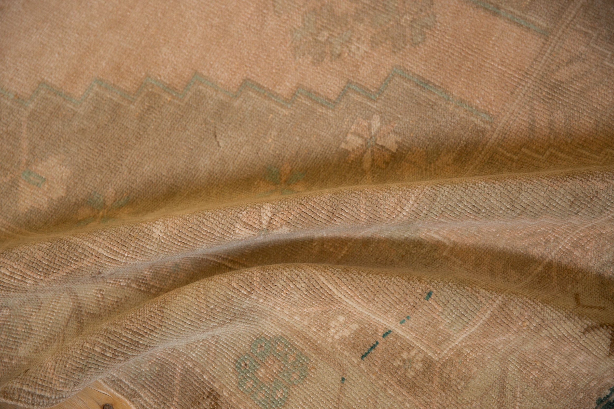4x9 Vintage Distressed Oushak Rug Runner by Old New House® - product image 10 for Resin Society