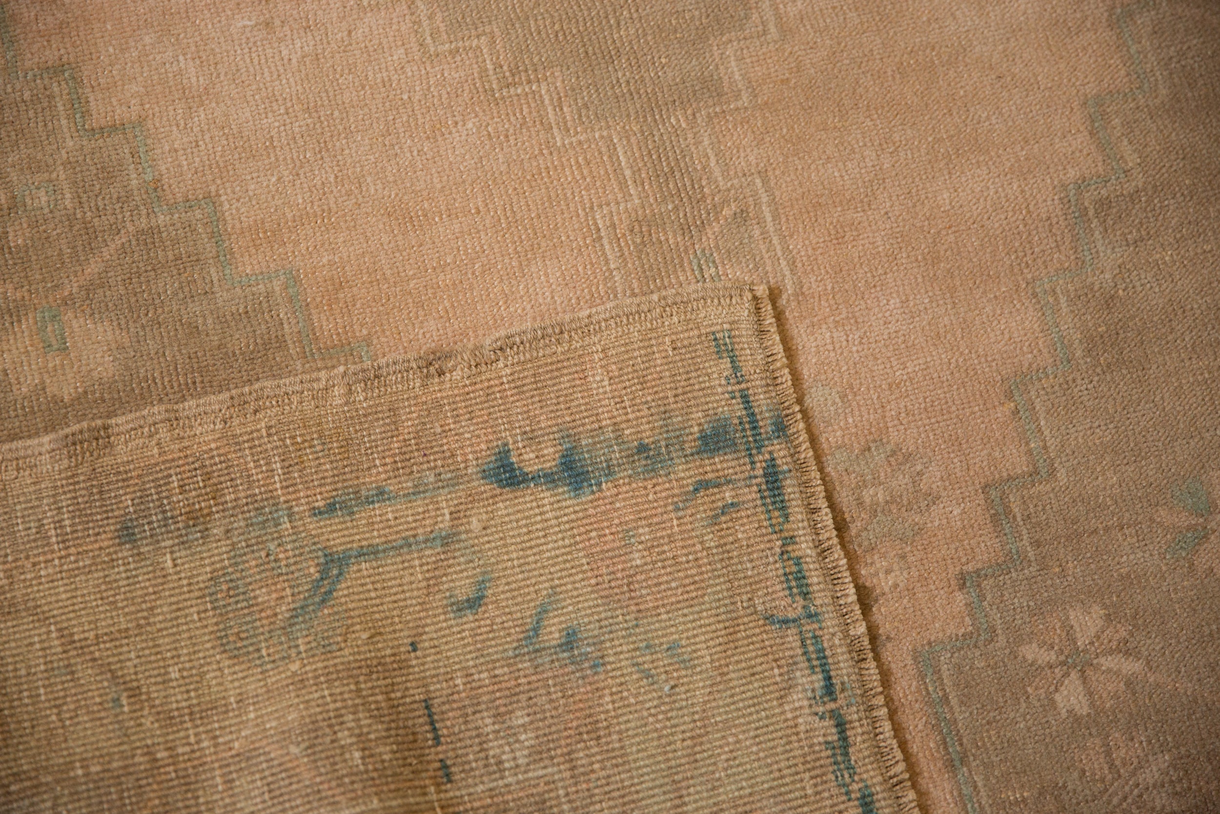 4x9 Vintage Distressed Oushak Rug Runner by Old New House® - product image 11 for Resin Society