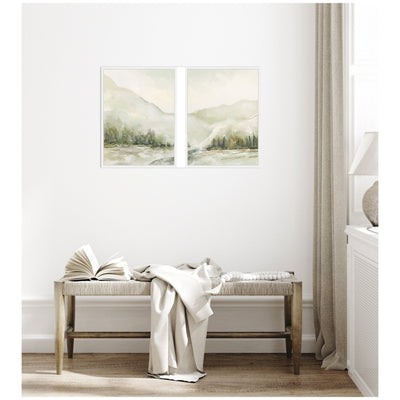AQ Winter Landscape No.
6 2 Piece Framed Canvas Wall Art Set by Annie Quigley