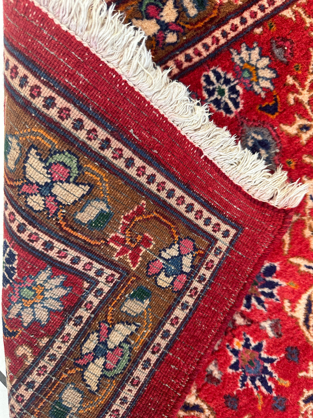 Vintage Mashhad Wool Runner – 3’3” x 8’4” – 1970s by Rugistan - product image 8 for Resin Society