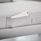 Portals Teak and Aluminum Modular Sofa 3pc Set by LifestyleGarden US - product image 4 for Resin Society