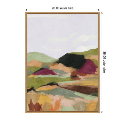 Sylvie Dreamy Landscape Framed Canvas by Nikita Jariwala