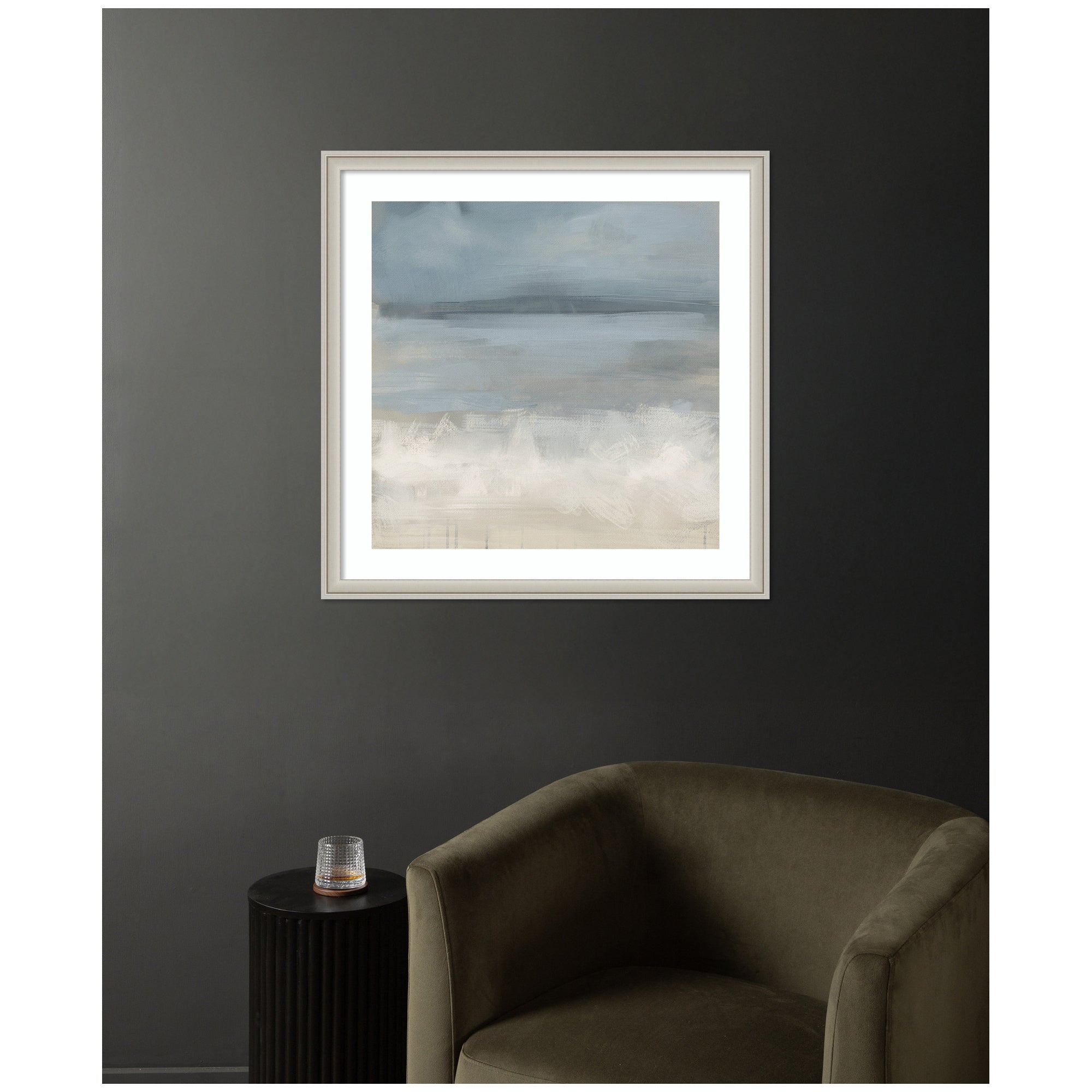The Blues by Mary Sparrow Framed Wall Art Print