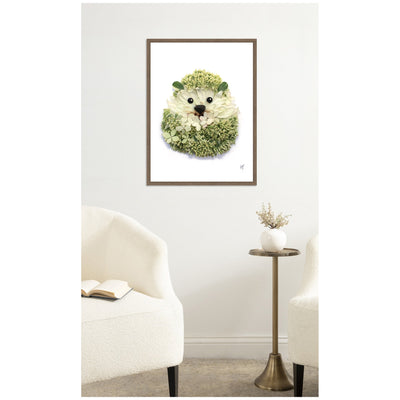 Hedgehog by Madeline Jeppesen Framed Canvas Wall Art Print