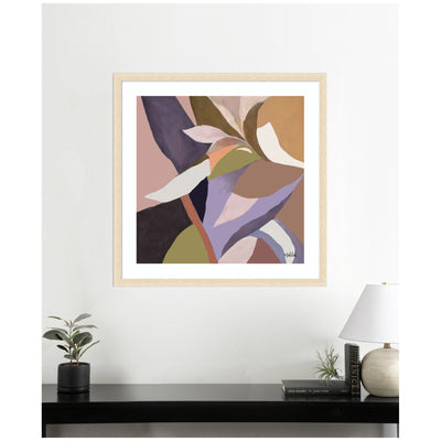 Framed Art Azure stems by Inkheart Designs