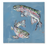 "The Rod Fathers" on canvas by Chelsea McShane Art - main product image for Resin Society