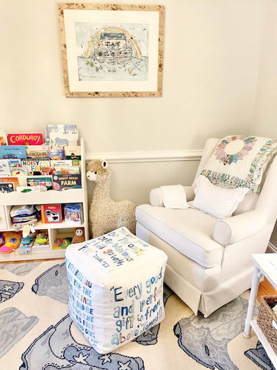 Noah's ark I Nursery Fine Art Print