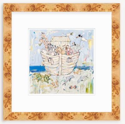 Noah's ark IV Nursery Fine Art Print