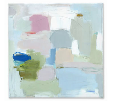 "New Beginnings" canvas by Chelsea McShane Art - main product image for Resin Society