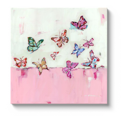 "Butterfly Wishes" on canvas by Chelsea McShane Art - product image 2 for Resin Society