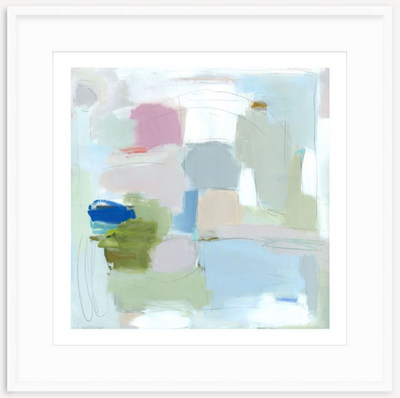 New Beginnings Abstract Fine Art Print by Chelsea McShane Art - main product image for Resin Society