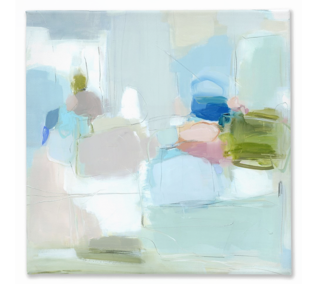 "Breaking Even" canvas by Chelsea McShane Art - main product image for Resin Society
