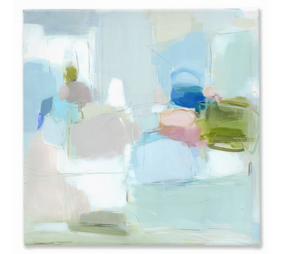 "Breaking Even" canvas by Chelsea McShane Art - main product image for Resin Society