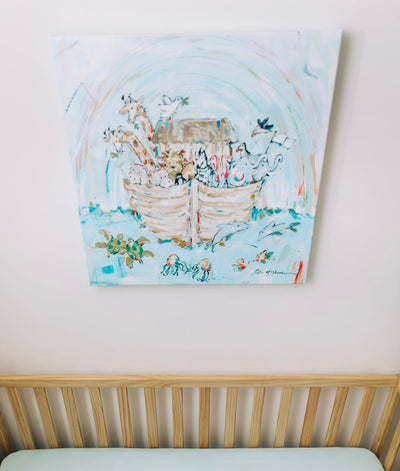 Noah's ark III on canvas by Chelsea McShane Art - product image 2 for Resin Society