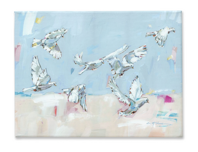 "Peace On Earth II" on canvas by Chelsea McShane Art - product image 3 for Resin Society