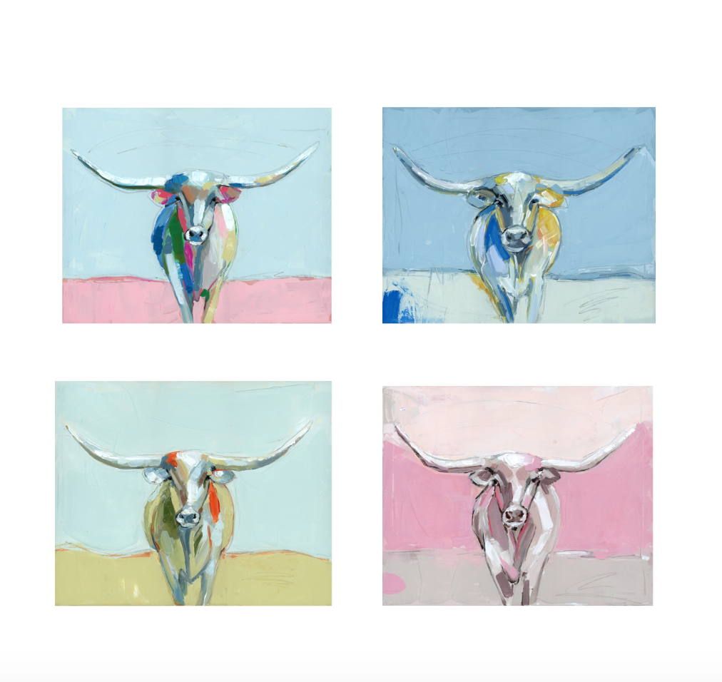 Longhorns Fine Art Prints by Chelsea McShane Art - product image 5 for Resin Society