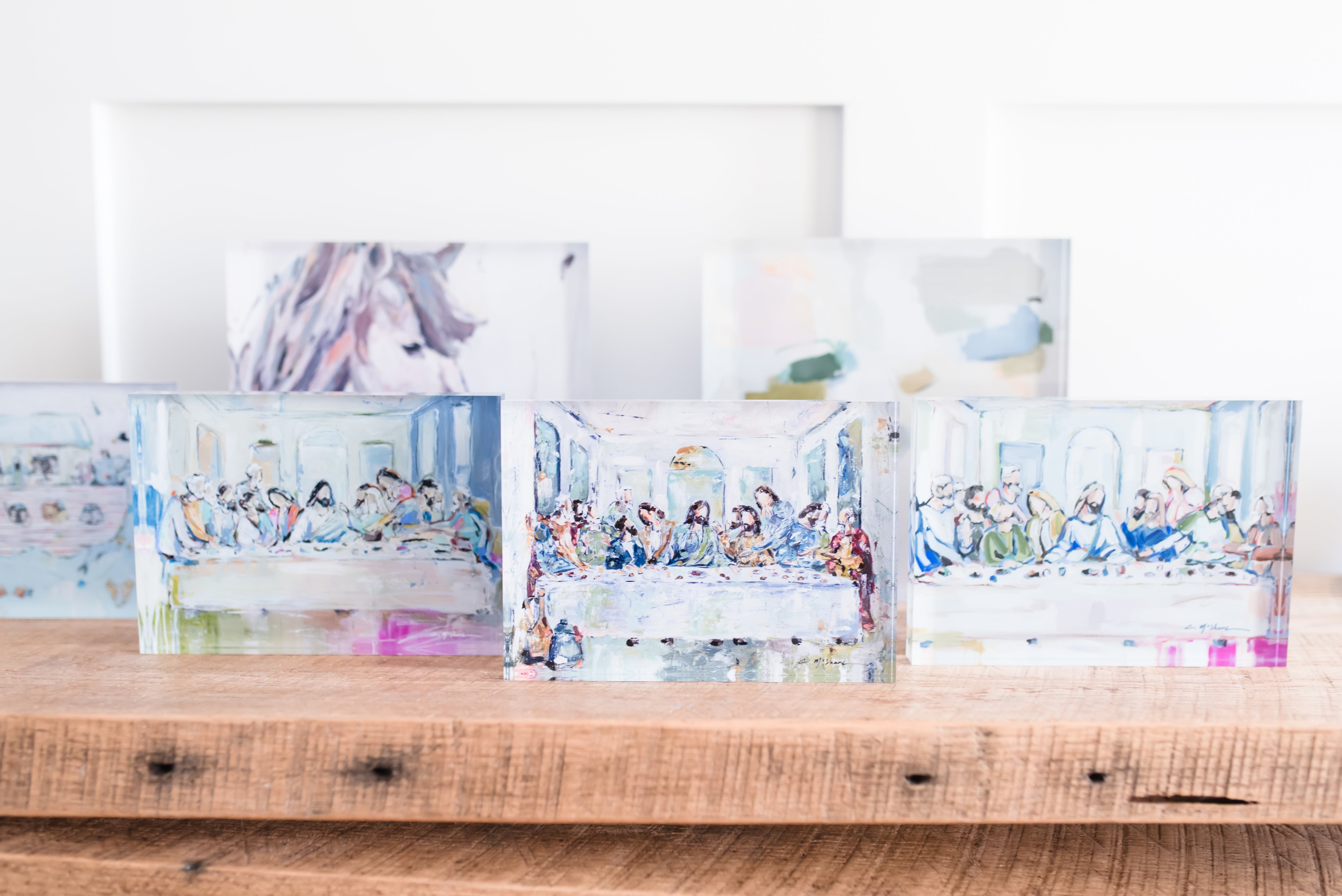 "Legacy Meal XII" acrylic block