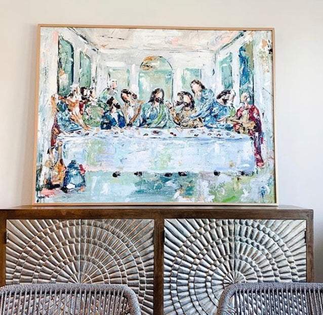 "Legacy Meal I" on canvas by Chelsea McShane Art - product image 6 for Resin Society