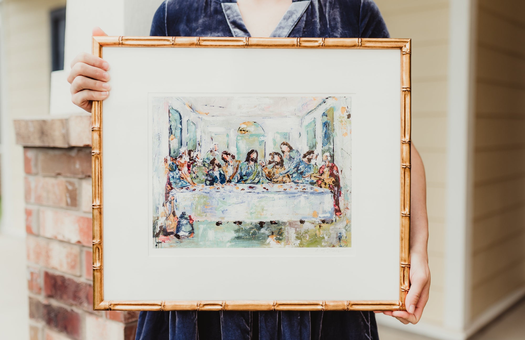 "Legacy Meal I" on paper by Chelsea McShane Art - product image 2 for Resin Society