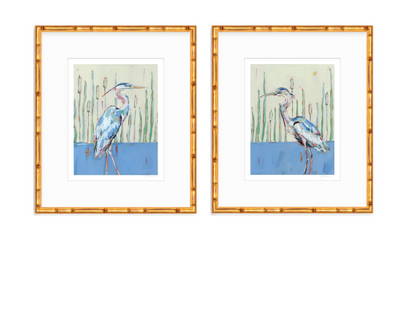Blue Herons Fine Art Print