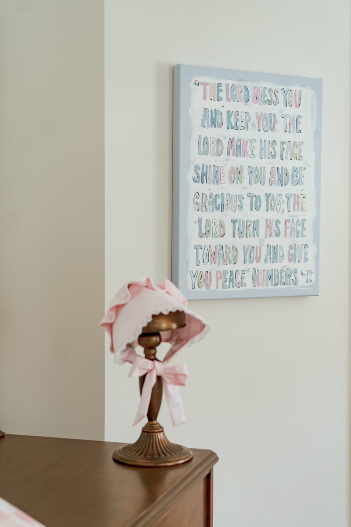 Numbers 6:24-26 on canvas by Chelsea McShane Art - product image 3 for Resin Society