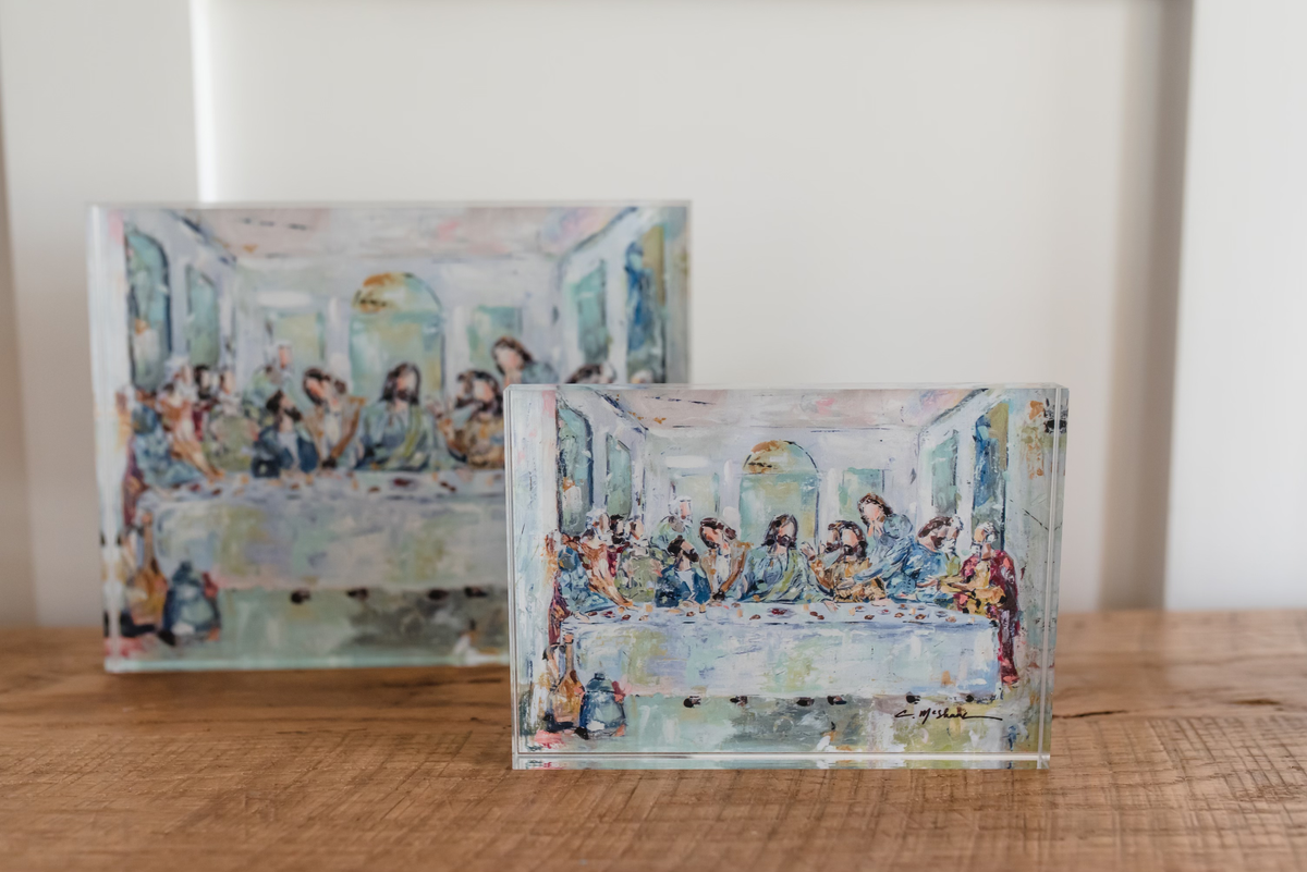 "Legacy Meal I" acrylic block