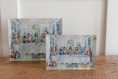 "Legacy Meal I" acrylic block