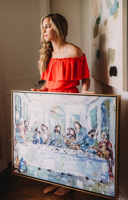 "Legacy Meal I" on canvas by Chelsea McShane Art - product image 5 for Resin Society
