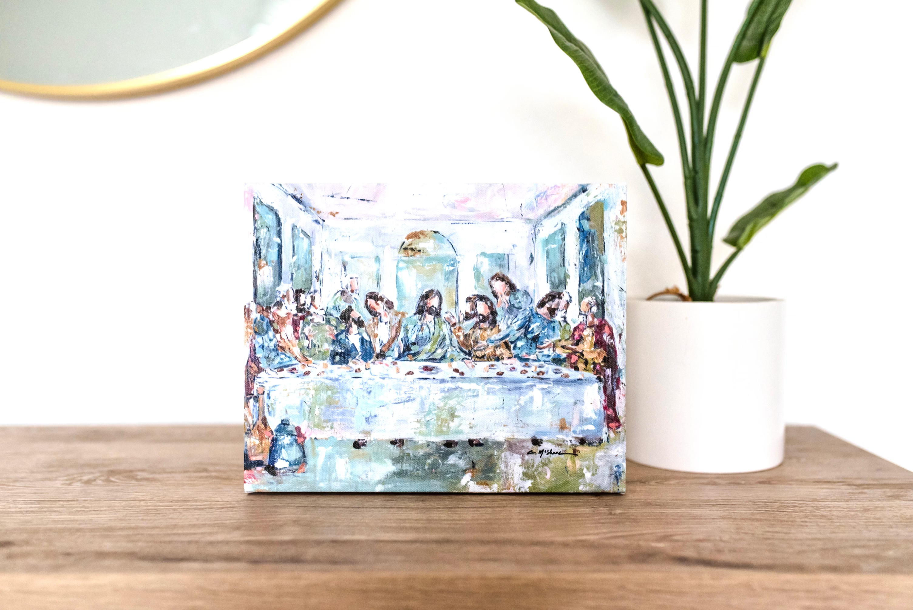 "Legacy Meal I" on canvas by Chelsea McShane Art - product image 7 for Resin Society