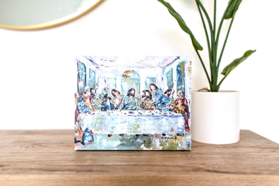 "Legacy Meal I" on canvas by Chelsea McShane Art - product image 7 for Resin Society