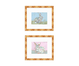 Bunny Hunnies Fine Art Print by Chelsea McShane Art