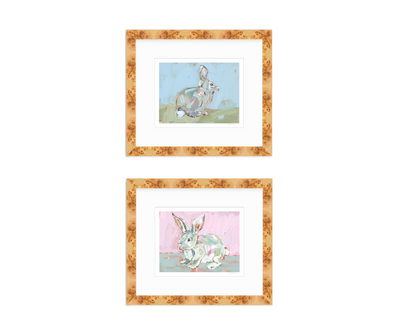 Bunny Hunnies Fine Art Print by Chelsea McShane Art