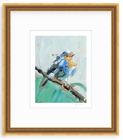 Bluebird of Happiness Fine Art Print