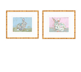 Bunny Hunnies Fine Art Print by Chelsea McShane Art