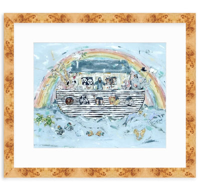 Noah's ark I Nursery Fine Art Print