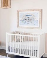 Noah's ark I Nursery Fine Art Print