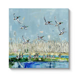"Duck Season" on canvas by Chelsea McShane Art - main product image for Resin Society
