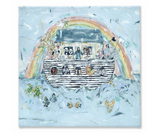 Noah's ark I on canvas by Chelsea McShane Art - main product image for Resin Society