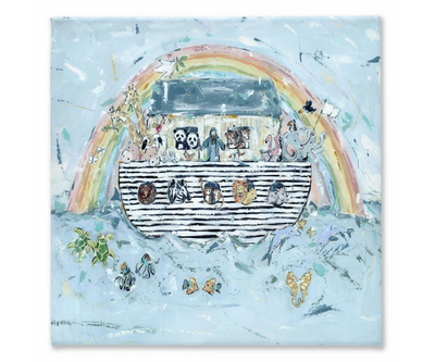Noah's ark I on canvas by Chelsea McShane Art - main product image for Resin Society