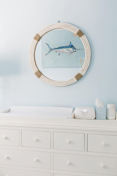 Blue Marlin on canvas by Chelsea McShane Art - product image 5 for Resin Society