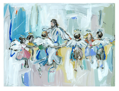 Dancing with Jesus Fine Art Print