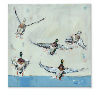 "Journey Together" on canvas by Chelsea McShane Art - product image 2 for Resin Society