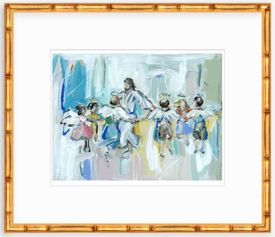 Dancing with Jesus Fine Art Print