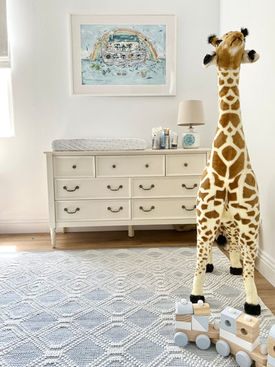 Noah's ark I Nursery Fine Art Print
