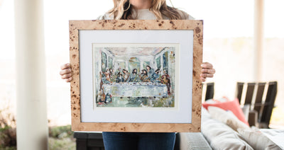 "Legacy Meal I" on paper by Chelsea McShane Art - product image 3 for Resin Society