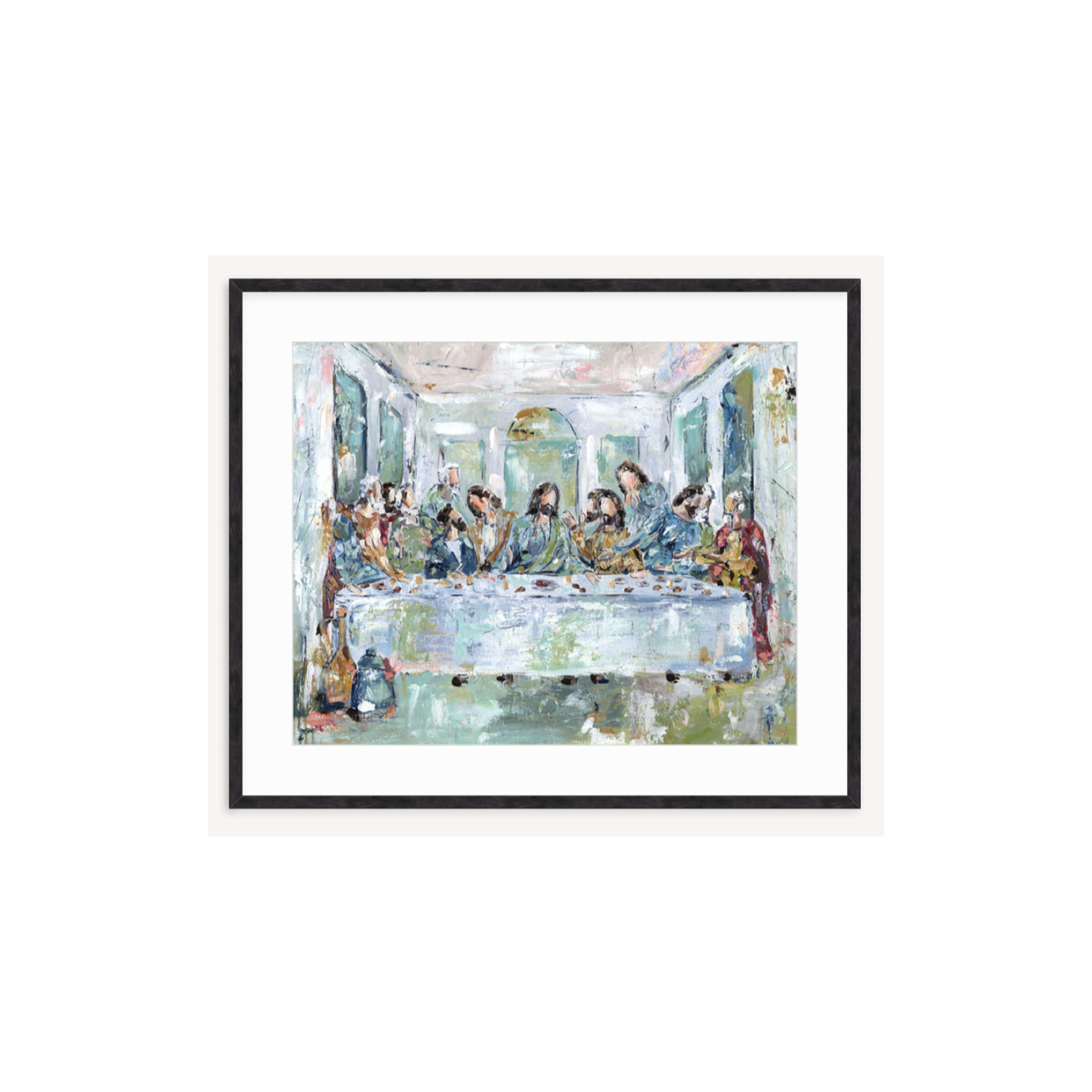 "Legacy Meal I" on paper by Chelsea McShane Art - product image 5 for Resin Society